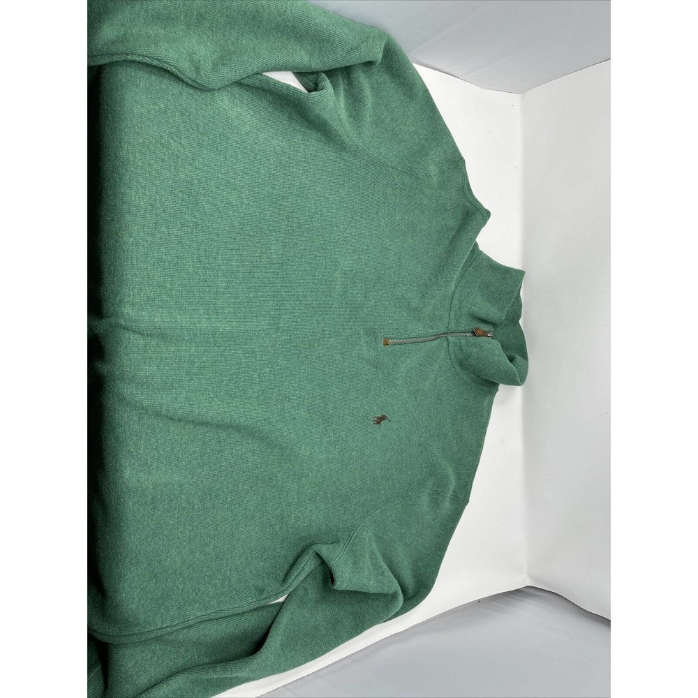 Mens Size Large Polo by Ralph Lauren Pull Over 1/4 Zip Sweater